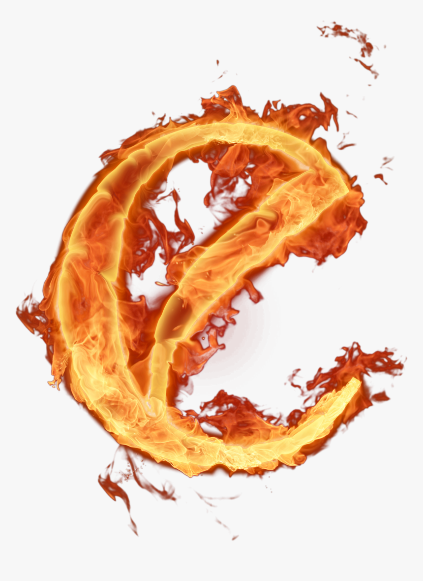 Fire Letter E Png, Transparent Png, Free Download