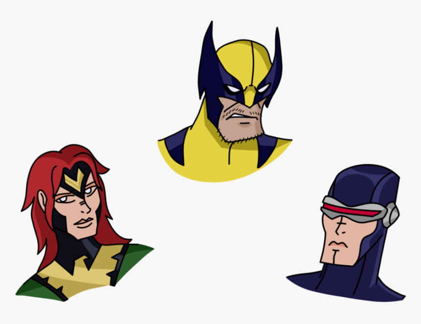 X Men Cyclops And - Cartoon, HD Png Download, Free Download