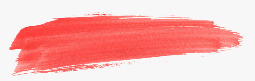 Red Brush Stroke Png, Transparent Png, Free Download
