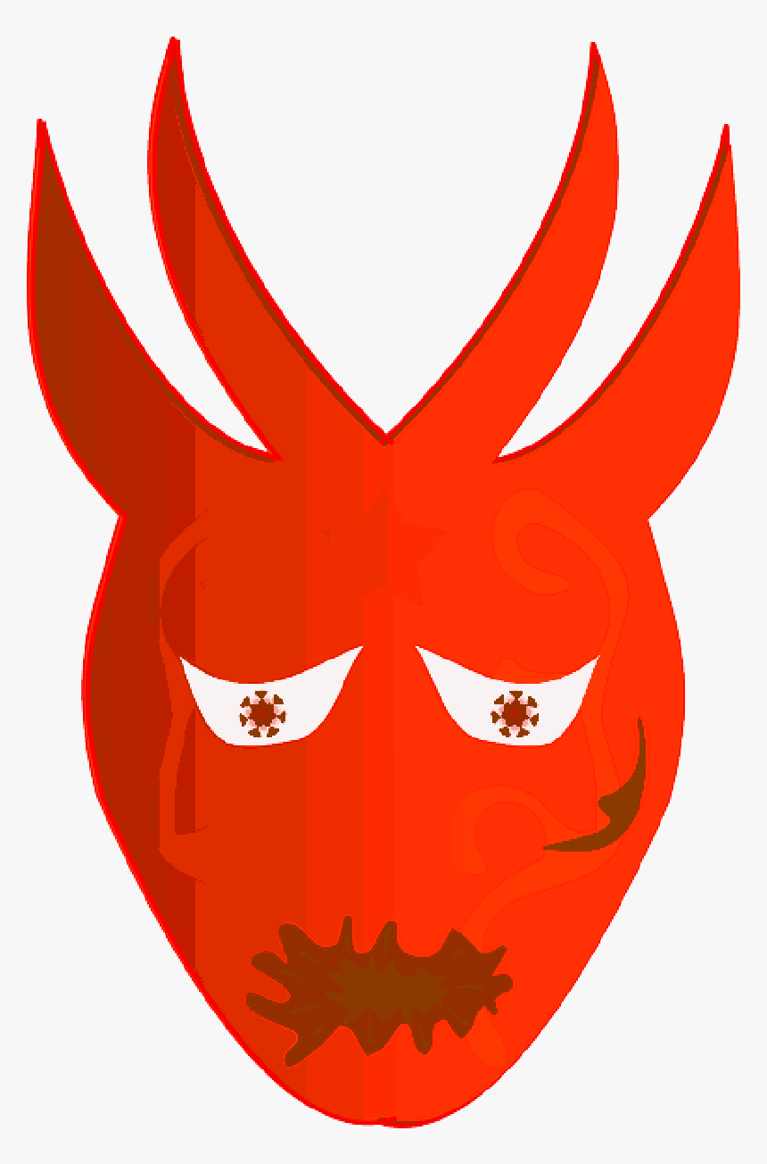 Devil, Mask, Monster, Horns, Lucifer, Demon, Hell - Devil, HD Png Download, Free Download