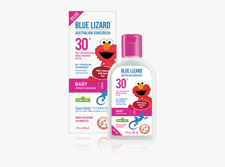 Blue Lizard Australian Sunscreen Baby 5 Oz Bottle - Mineral Based Blue Lizard Australian Sunscreen, HD Png Download, Free Download