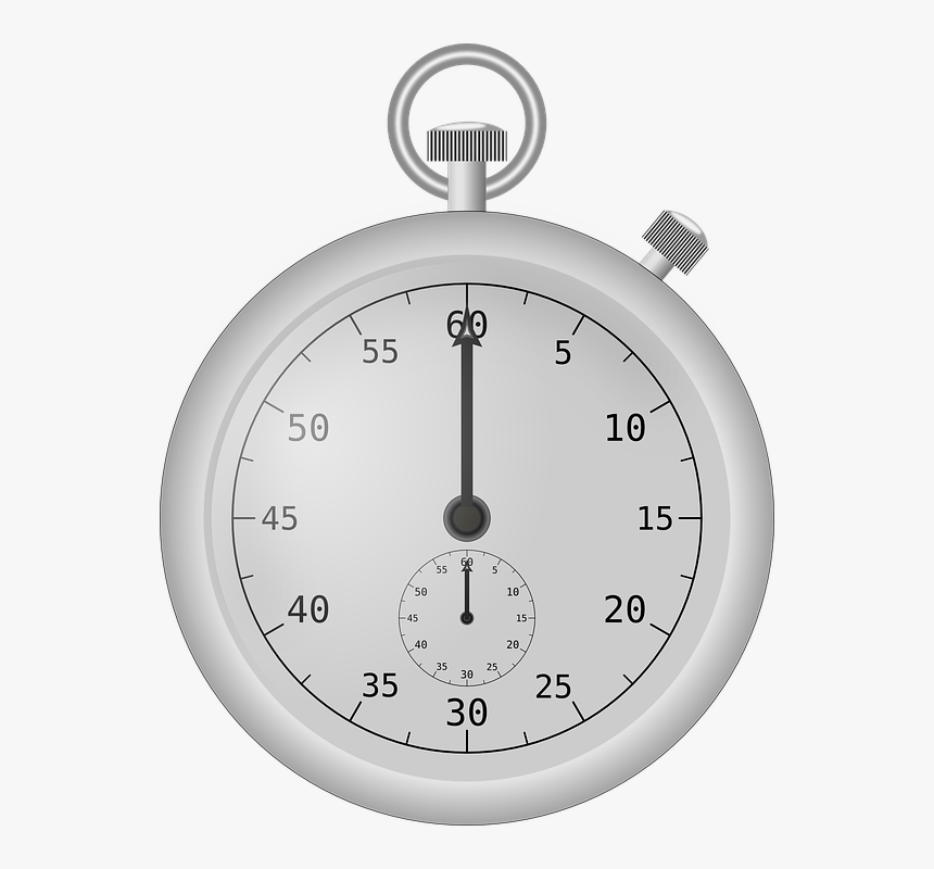 Stopwatch, Timing, Interval, Stop, Time, Watch - Stopwatch In Clipart, HD Png Download, Free Download