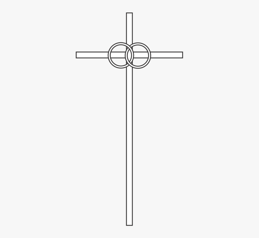 Wedding Ring Christian Cross Free Commercial Clipart - Cross, HD Png Download, Free Download