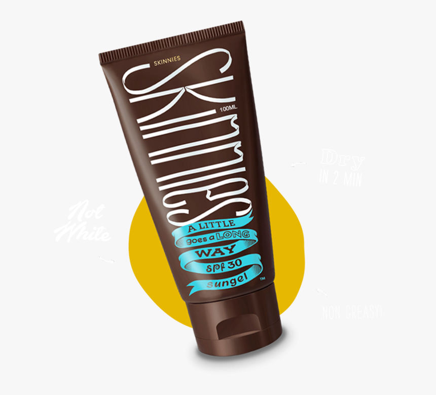 Sunscreen - Skinnies Sunscreen, HD Png Download, Free Download