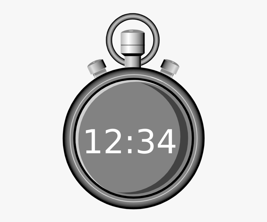 Metal,watch,stopwatch - Timer Icon Png, Transparent Png, Free Download
