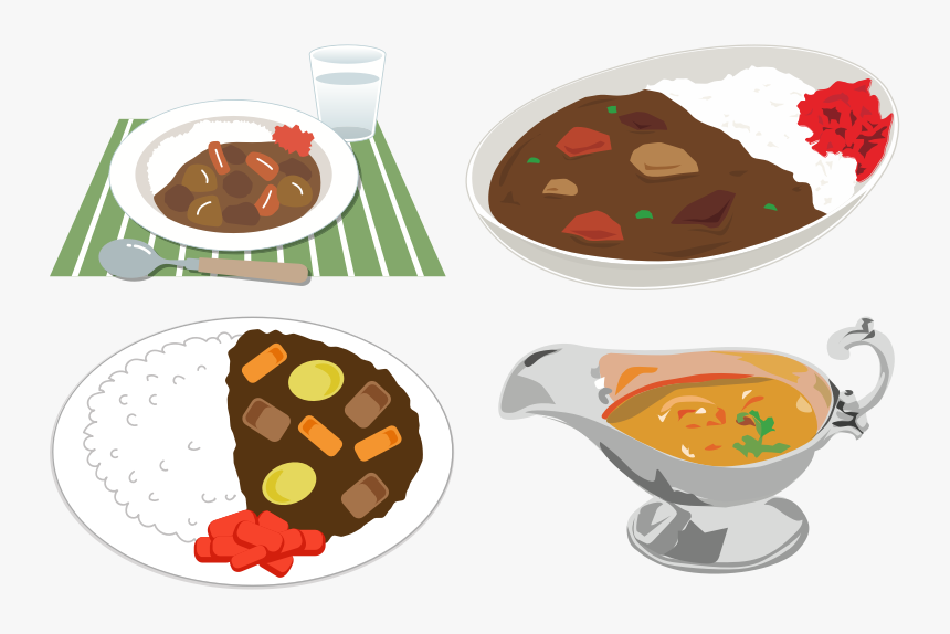 Japanese Curry Rice - Curry Rice Food Clipart, HD Png Download, Free Download