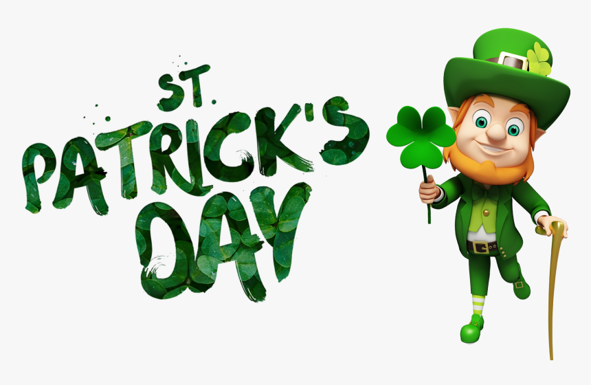 Patrick"s Day Logo Name Png - Cartoon, Transparent Png, Free Download