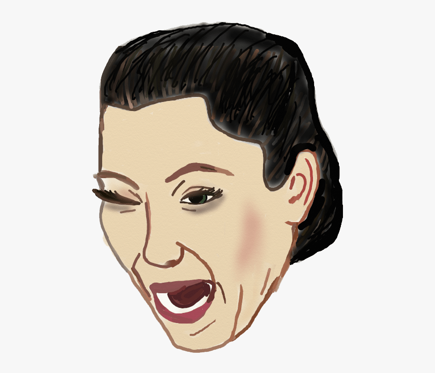 Transparent Kim Kardashian Crying Png - Illustration, Png Download, Free Download