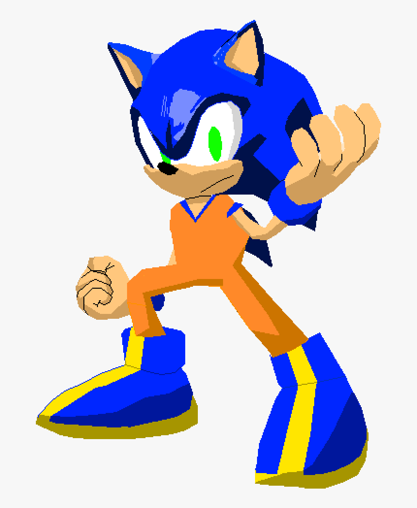 Dbz And Sonic The Hedgehog - Forces Sonic The Hedgehog Render Sonic, HD Png Download, Free Download