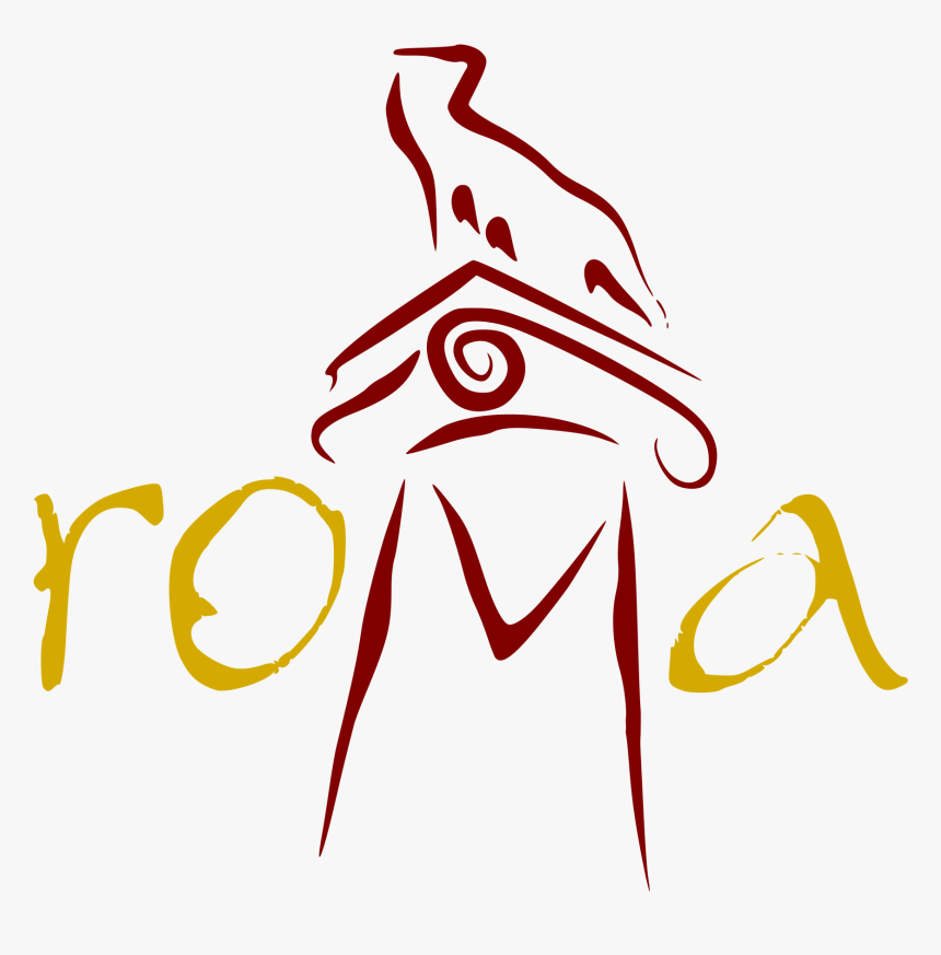 Roma Simbolo Lupa , Png Download - City Of Rome Italy Logo, Transparent Png, Free Download