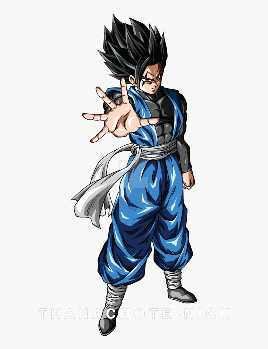 Dbxv2 [color] By Thanachote-nick Goku Vs, Dbz - Anime Dragon Ball Z Oc, HD Png Download, Free Download