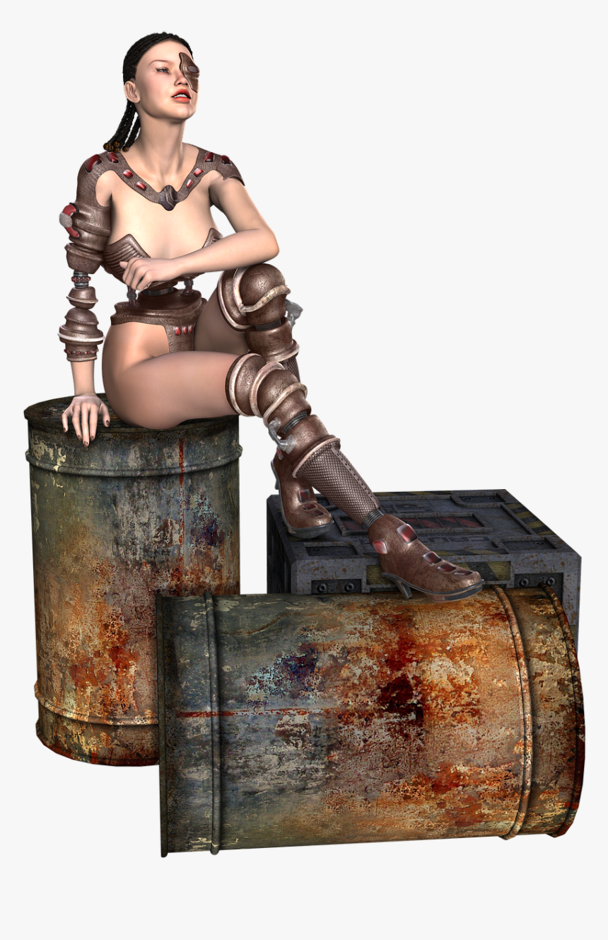 Sitting On Barrel, HD Png Download, Free Download