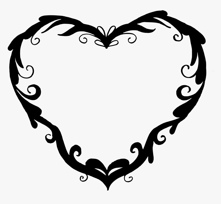 Frames Svg Heart - Heart, HD Png Download, Free Download