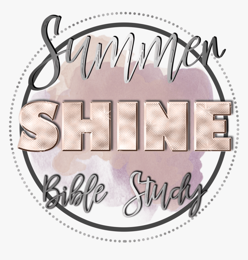 Shine Summer Bible Study Logo No Background - Calligraphy, HD Png Download, Free Download