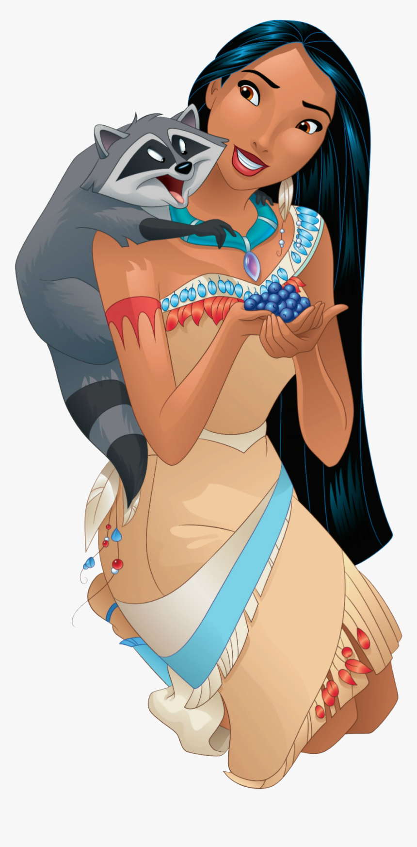 Pocahontas Disney Princess Characters, HD Png Download, Free Download