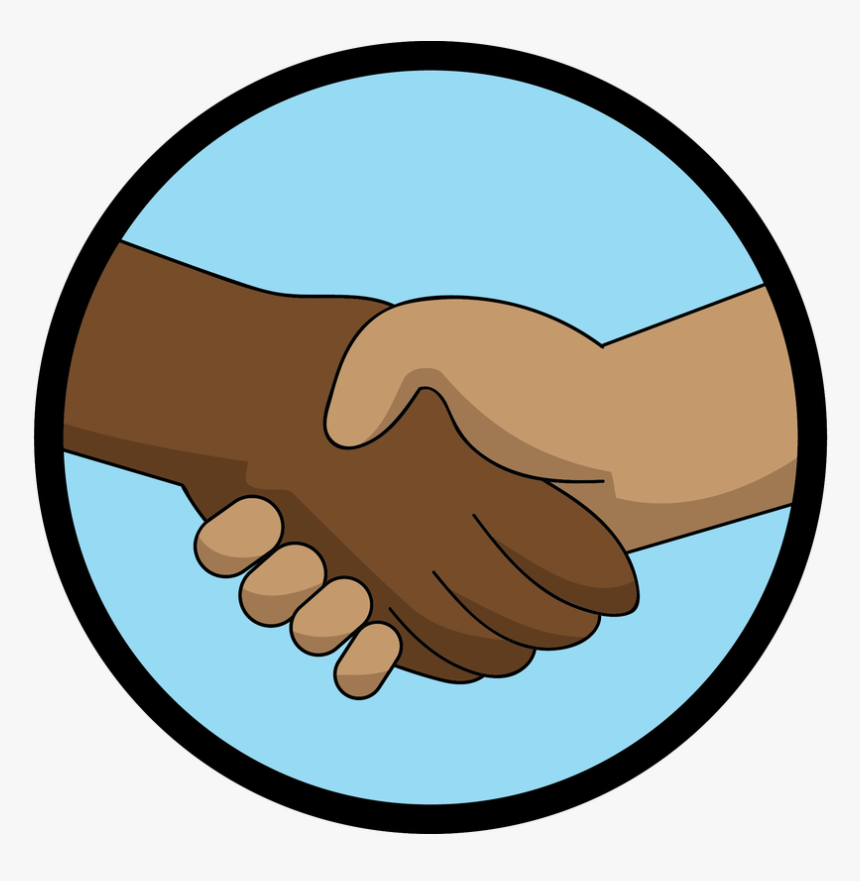 Helping Hands Png - Handshake Clipart Kids, Transparent Png, Free Download