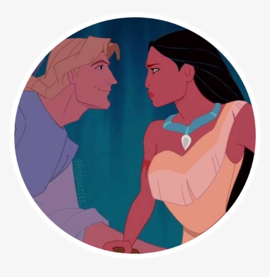 Pocahontas And John Smith , Png Download - John Smith Et Pocahontas, Transparent Png, Free Download