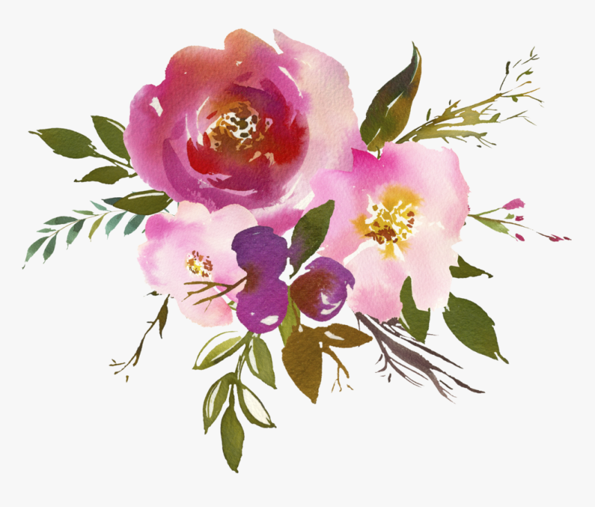 Spring Lush Bouquet 1 - Rosa Rubiginosa, HD Png Download, Free Download