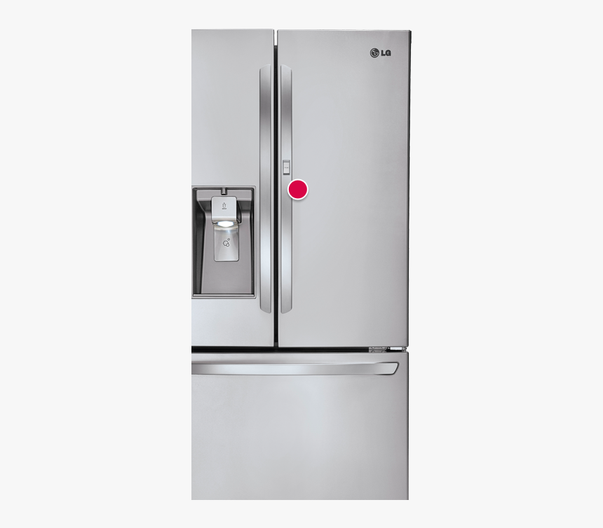 Lg Refrigerator Png Image - Lg Refrigerator Double Door Open, Transparent Png, Free Download