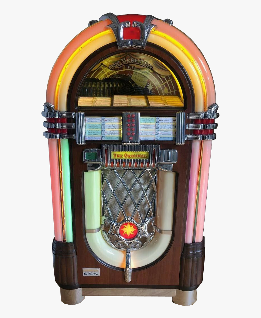 Wurlitzer One More Time Vintage Juke Box - Jukebox, HD Png Download, Free Download