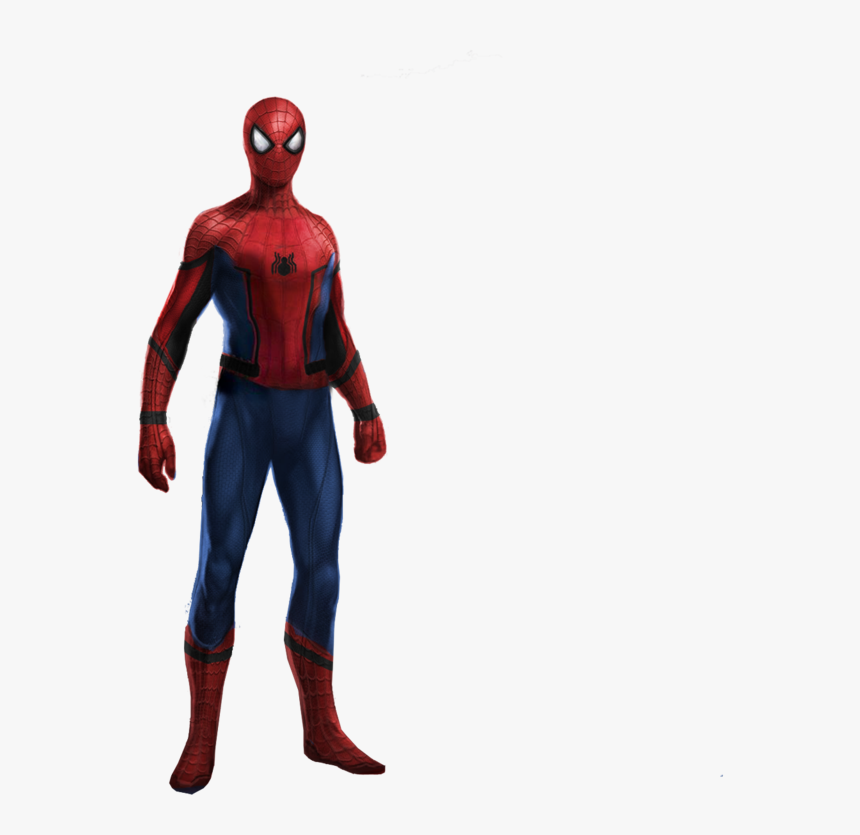 Spider-man Standing Png Pic - Spider Man With Shield, Transparent Png, Free Download