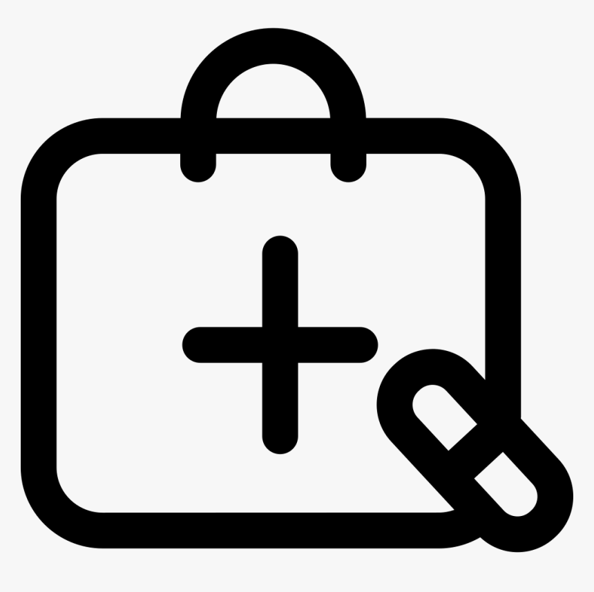 Medical Supplies Svg Png Icon Free Download - Disease Clipart Black And White, Transparent Png, Free Download
