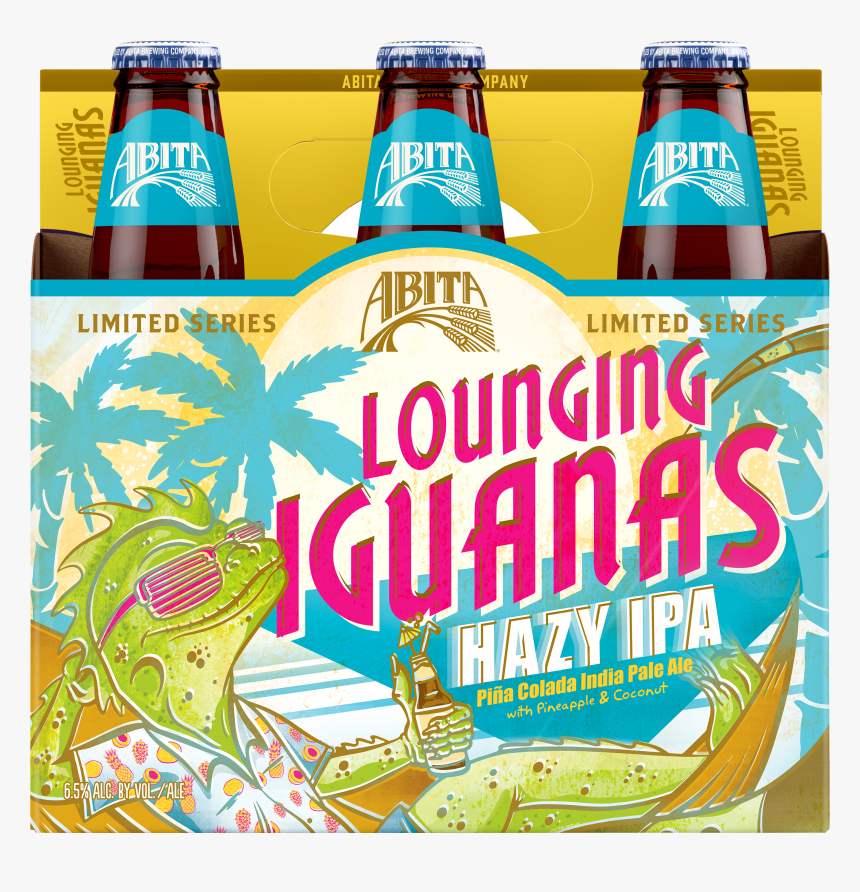 Abita Lounging Iguanas, HD Png Download, Free Download