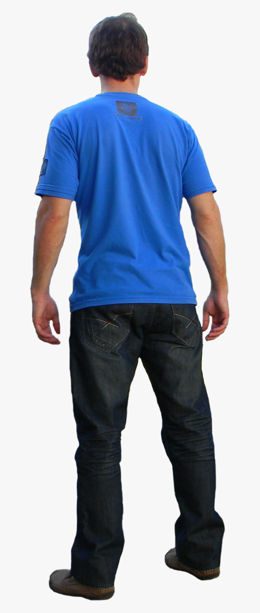 Download And Use Man Png In High Resolution - Man Standing Back Side Png, Transparent Png, Free Download