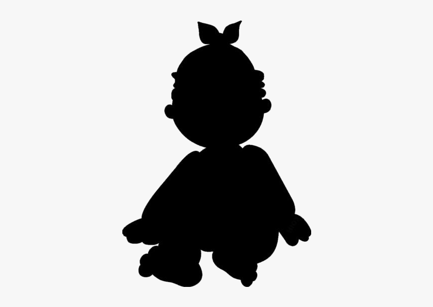 Scarecrow Baby Girl Png Transparent Images - Baby Girl Silhouette, Png Download, Free Download