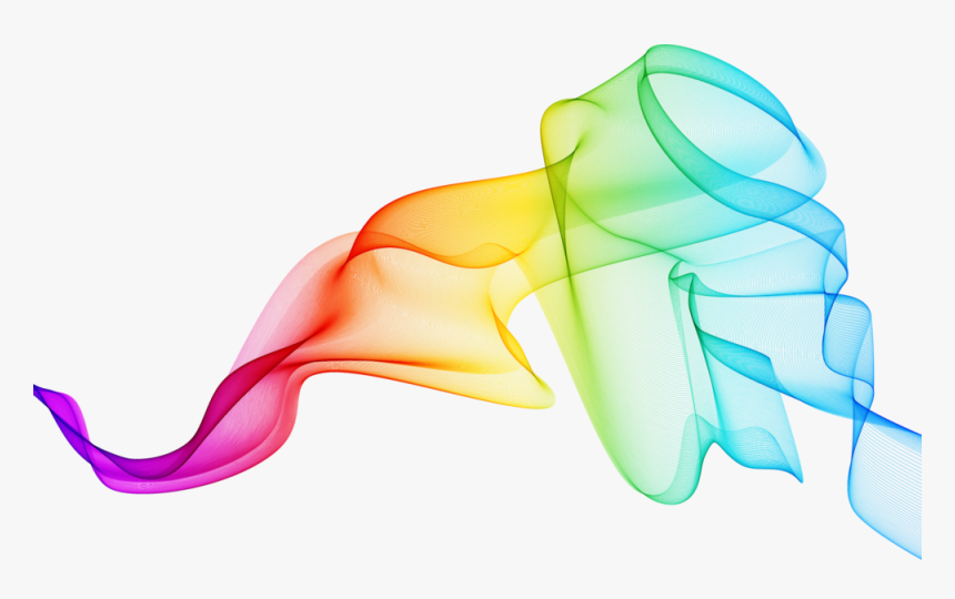 Colorful Smoke Overlay - Rainbow Smoke Transparent Background, HD Png Download, Free Download