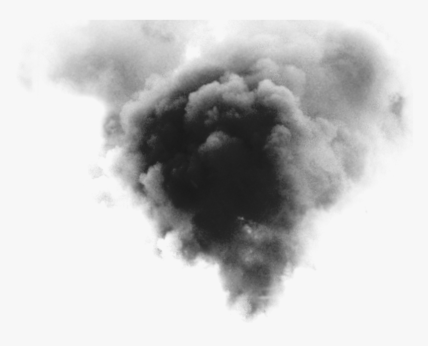 Transparent Cloud Of Smoke Clipart - Black Smoke Effect Png, Png Download, Free Download