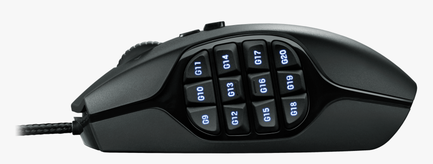 Logitech G600 Mmo Gaming Mouse, HD Png Download, Free Download