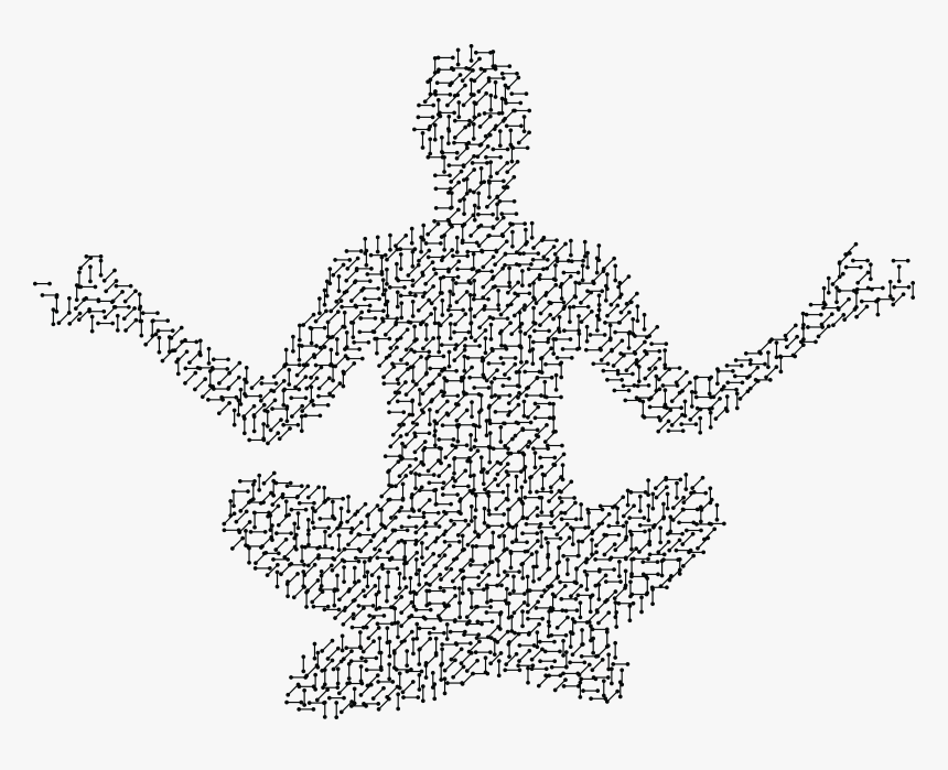 Transparent Relax Clipart - Transparent Background Yoga Clipart Transparent, HD Png Download, Free Download
