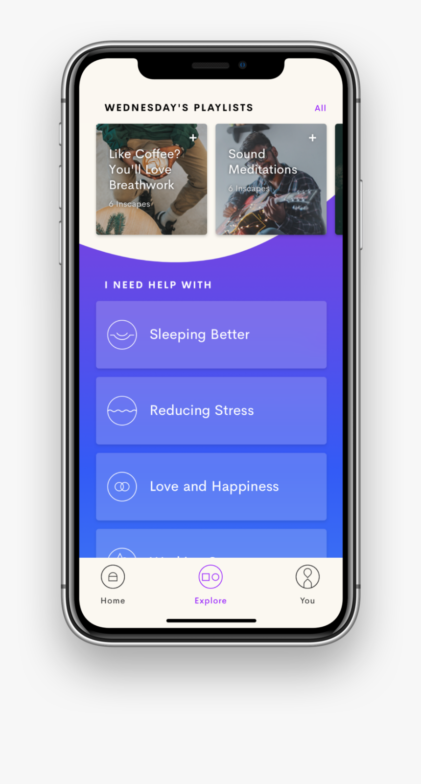 Inscape Meditation App Playlists - Inscape Meditation & Sleep, HD Png Download, Free Download