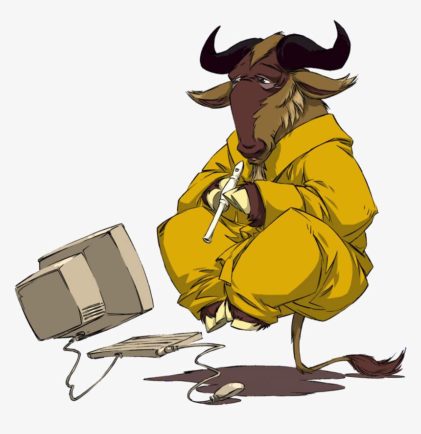 Gnu Meditation, HD Png Download, Free Download