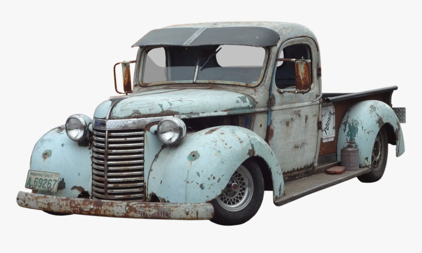 Pickup Truck Png - Old Pickup Truck Png, Transparent Png, Free Download