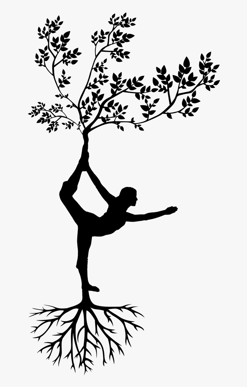 Meditation Silhouette Png - Drawing Related To Yoga, Transparent Png, Free Download
