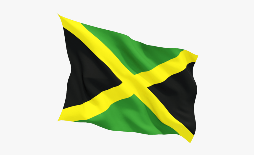 Jamaica Flag Wave - Jamaica Flag Transparent Background, HD Png Download, Free Download