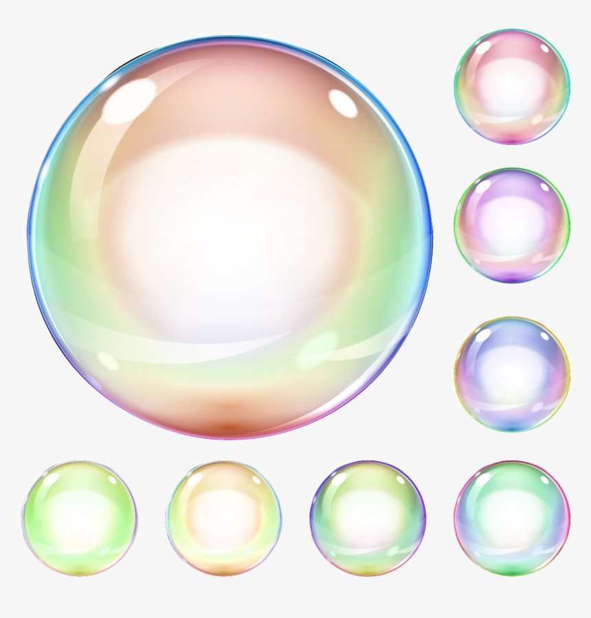 Bubble Color Colored Bubbles Transprent Png Free - Circle, Transparent Png, Free Download