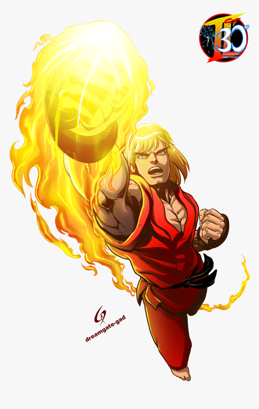 The Th Tribute Ken - Street Fighter Art Ken, HD Png Download, Free Download