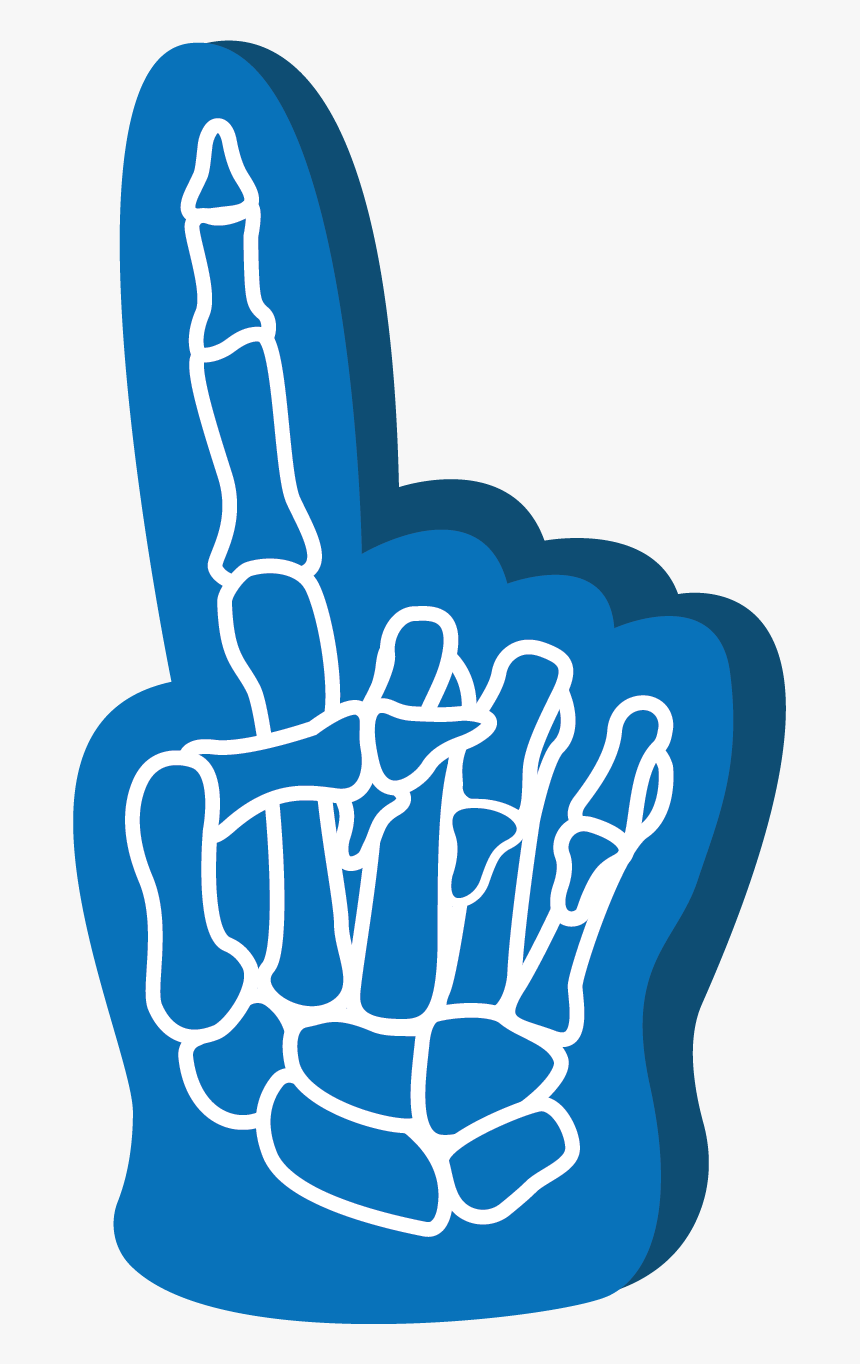 Transparent Foam Finger Clipart, HD Png Download, Free Download