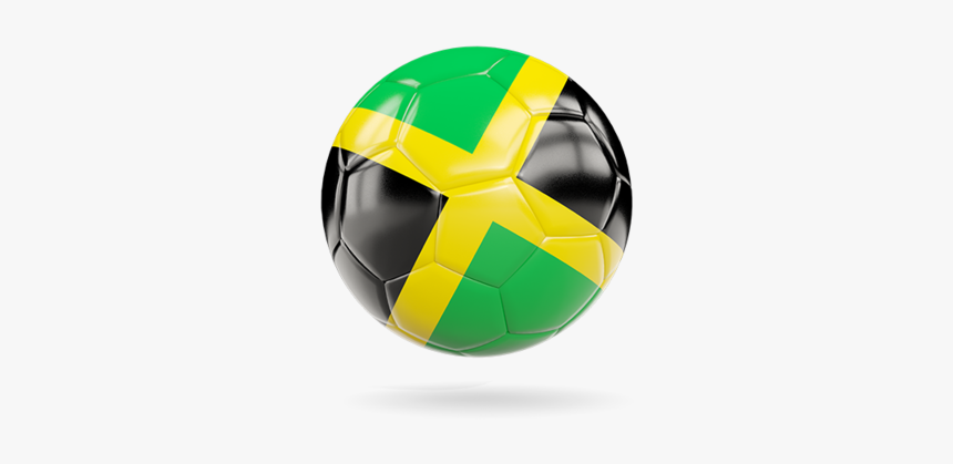 Glossy Soccer Ball - Jamaica Soccer Ball Png Transparent, Png Download, Free Download