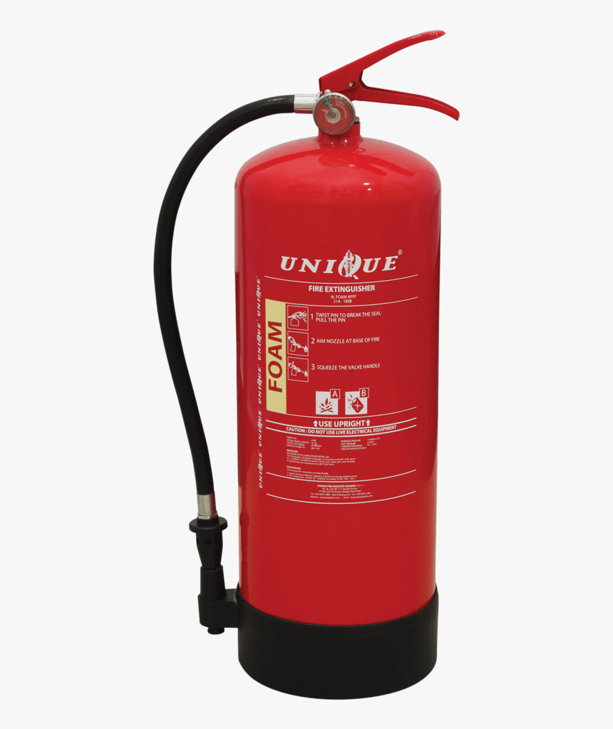 Portable Foam Fire Extinguisher - Portable Fire Extinguishers Png, Transparent Png, Free Download