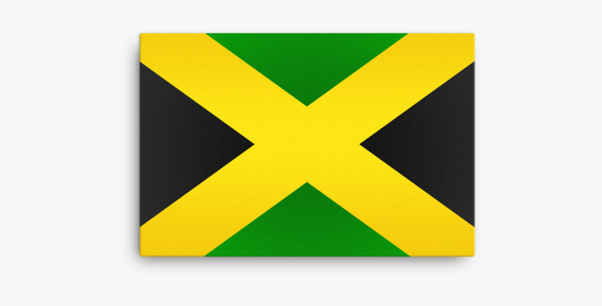 Jamaica Flag Wall Art - Jamaican Flag, HD Png Download, Free Download