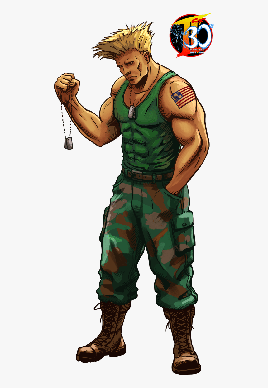 Guile By Crescentdebris - Street Fighter Game Guile, HD Png Download, Free Download