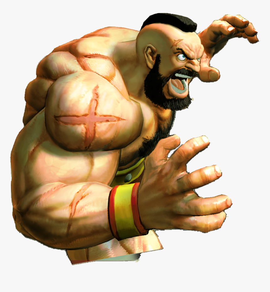 Zangief Street Fighter Iv , Png Download - Street Fighter Zangief Png, Transparent Png, Free Download