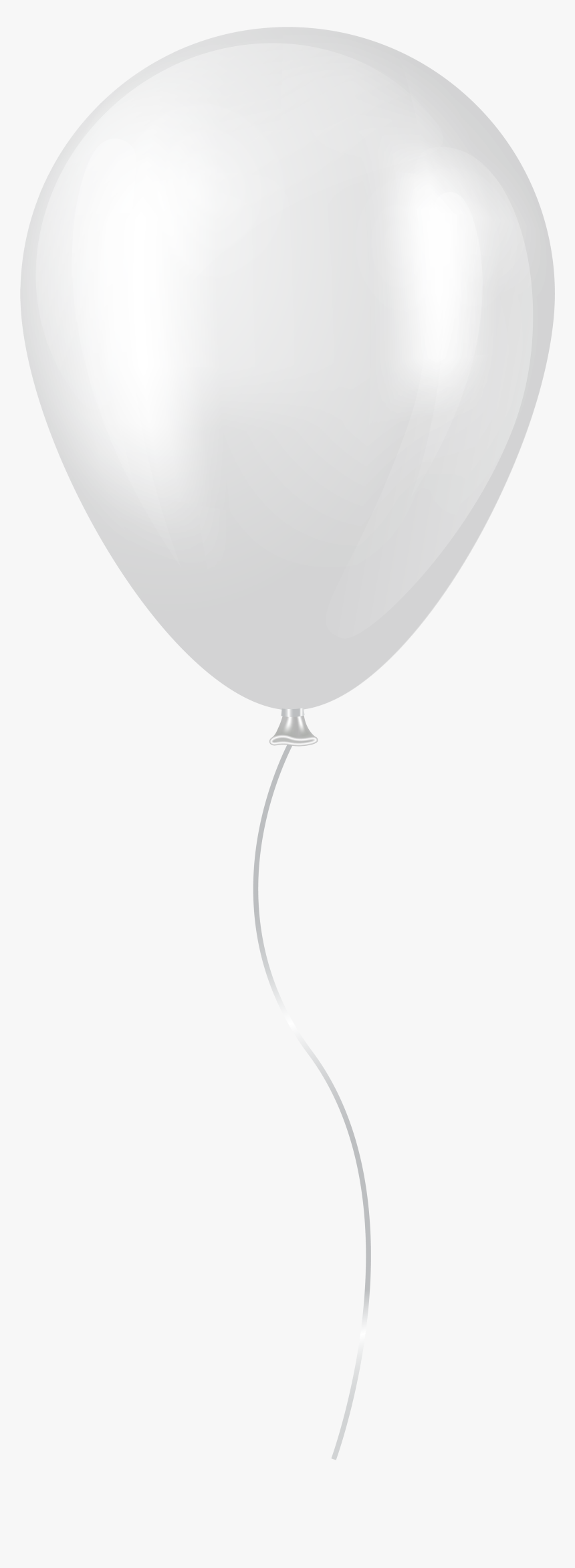 Transparent Baloon Clipart - Transparent White Balloon Png, Png Download, Free Download