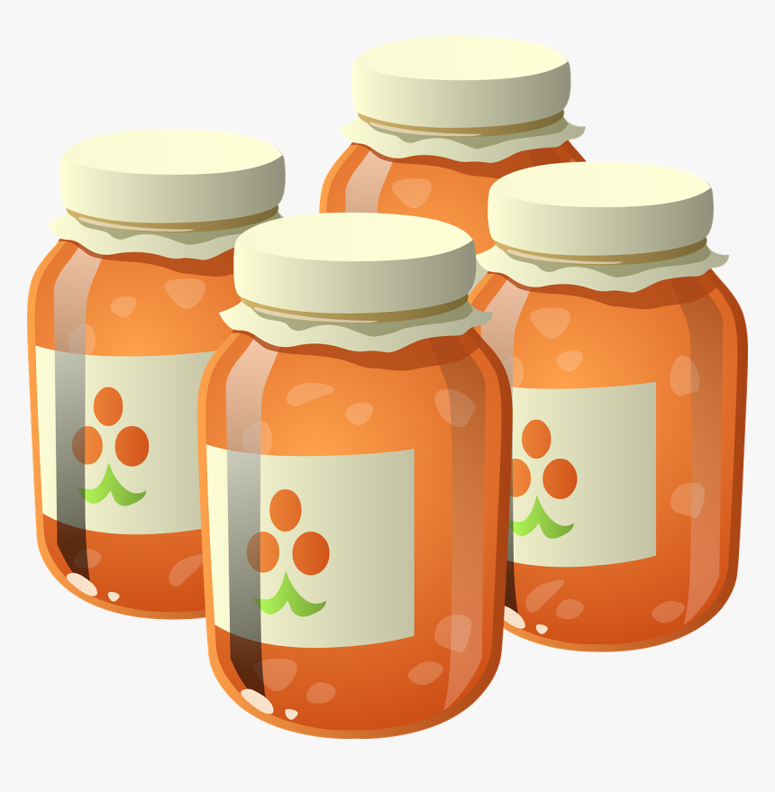 Jam Jar Png, Transparent Png, Free Download