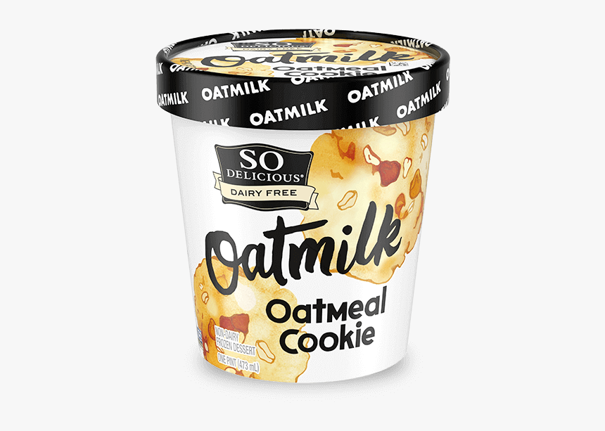 Oatmeal Cookie Oatmilk Frozen - So Delicious Oat Milk Ice Cream, HD Png Download, Free Download