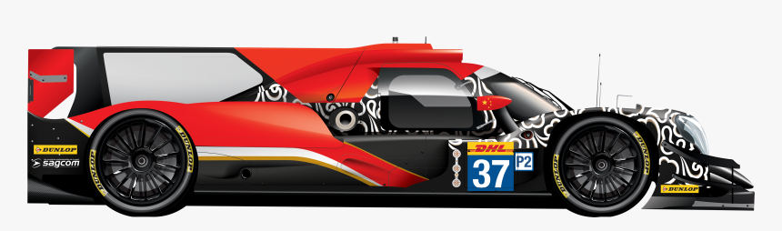 Jackie Chan Dc Racing Oreca 07, HD Png Download, Free Download